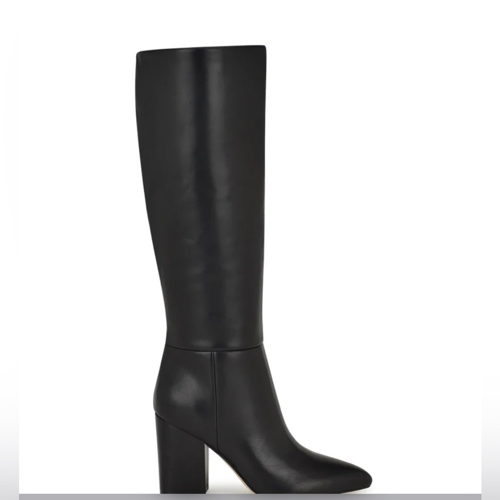 Nine West Black Heeled Boots